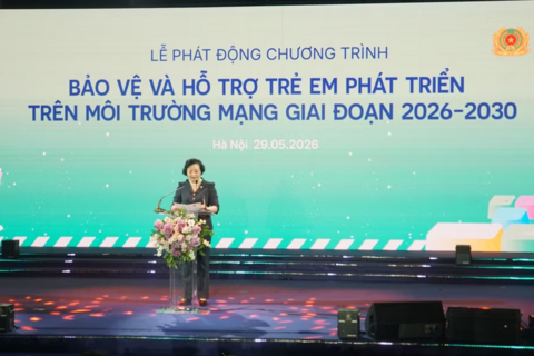 Phát động chương trình bảo vệ trẻ em trên môi trường mạng 2026-2030