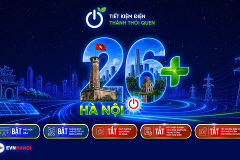 EVNHANOI phát động chiến dịch “HÀ NỘI 26+”