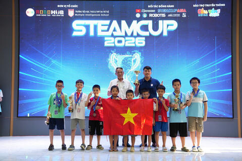 Chung kết Robotics quốc tế STEAMCUP ASIA 2026
