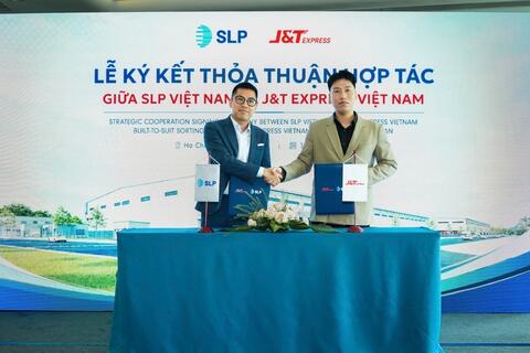 SLP Việt Nam và J&T Express Việt Nam hợp tác phát triển trung tâm logistics tự động quy mô lớn