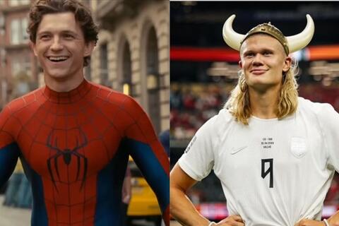 "Người Nhện" Tom Holland từng bị Erling Haaland ngó lơ