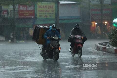 Cảnh báo 6 tỉnh có mưa to, nguy cơ thời tiết nguy hiểm 6 giờ tới