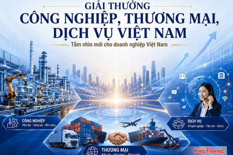 Thành lập Ban tổ chức Giải thưởng Công nghiệp, Thương mại, Dịch vụ Việt Nam 2026