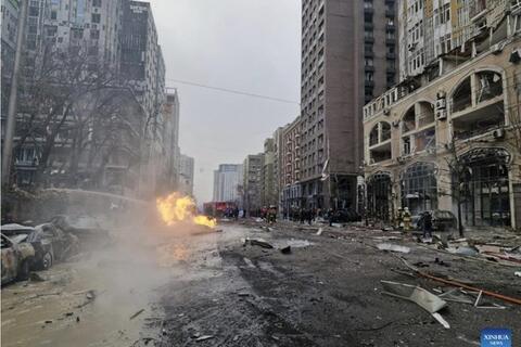 Thủ đô Ukraina hứng đòn không kích nặng nề sau cảnh báo của ông Zelensky