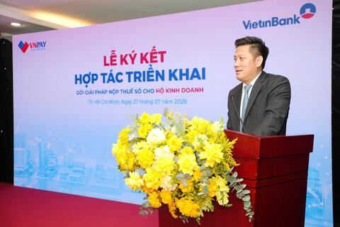 VietinBank và VNPAY hợp tác triển khai Bộ giải pháp Nộp thuế số, đồng hành cùng hộ kinh doanh chuyển đổi số