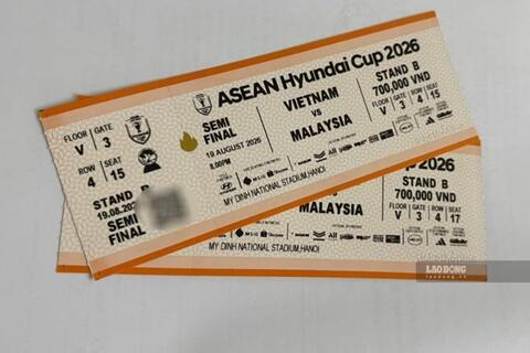 Vé chợ đen trận tuyển Việt Nam vs Malaysia bán kết lượt về ASEAN Cup tăng phi mã
