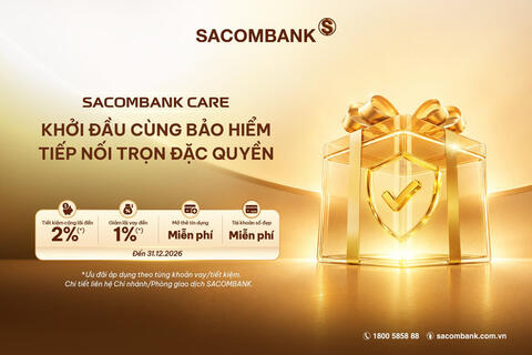 SACOMBANK CARE – Hoạch định tài chính chủ động, vững vàng cho những chặng đường dài