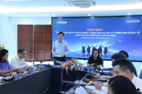 320 thí sinh tham dự Kỳ thi Olympic Thiên văn và Vật lý thiên văn quốc tế 2026