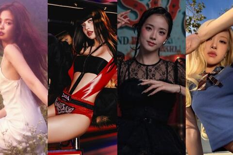 So kè màn solo của Jennie, Lisa, Jisoo và Rosé (Blackpink)
