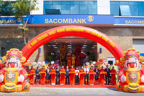 SACOMBANK khai trương chi nhánh Vĩnh Phúc, đồng hành cùng đà phát triển kinh tế địa phương