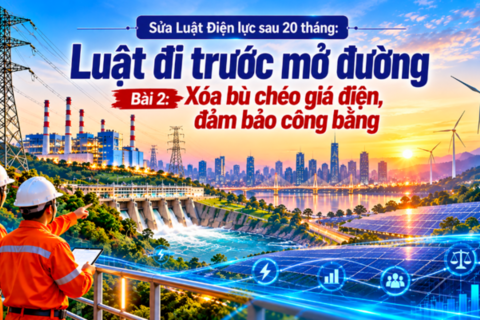 Sửa Luật Điện lực sau 20 tháng: Luật đi trước mở đường - Bài 2: Xóa bù chéo giá điện, đảm bảo công bằng