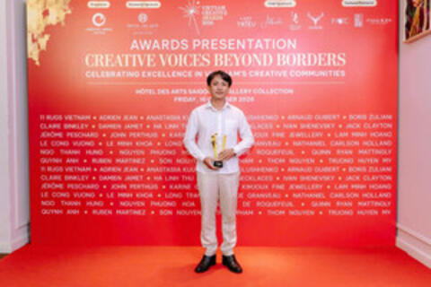 Họa sĩ trẻ Vương Lê và cú đúp danh hiệu tại Vietnam Creative Awards 2026