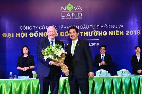 Novaland đặt mục tiêu tăng 87% doanh thu thuần và 55% lợi nhuận so với năm 2017