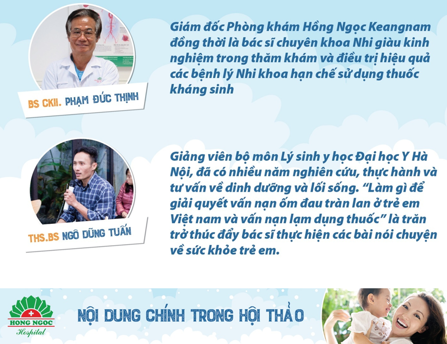 Sức khỏe - BV Hồng Ngọc tổ chức hội thảo “Nuôi con không lạm dụng kháng sinh” tại Bảo tàng Hà Nội (Hình 4).