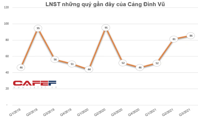 Cảng Đình Vũ (DVP) chốt danh sách cổ đông tạm ứng cổ tức bằng tiền tỷ lệ 15% - Ảnh 1.