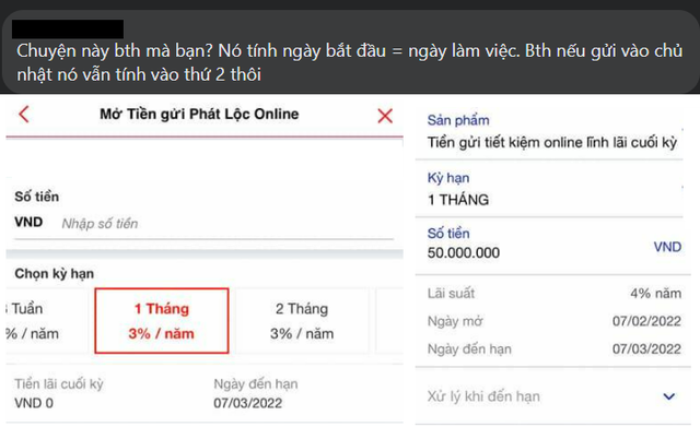 Khách hàng bức xúc vì không được tính lãi tiết kiệm các ngày nghỉ Tết, ngân hàng nói gì? - Ảnh 2.