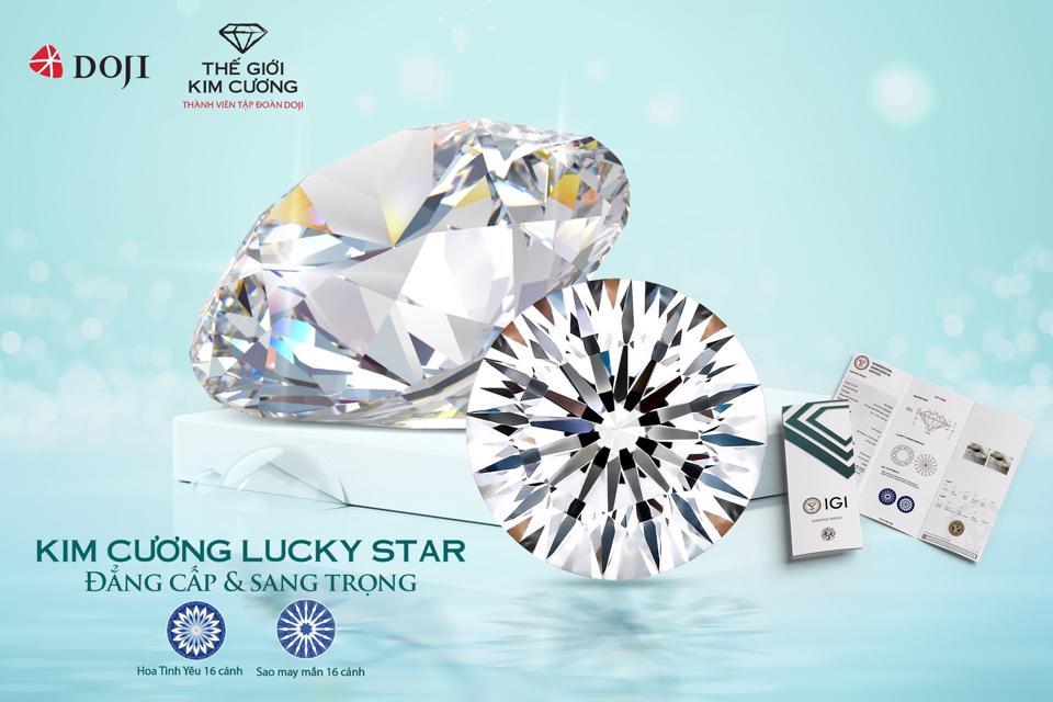 Kim cương Lucky Star của thương hiệu TGKC là biểu tượng của vẻ đẹp hoàn hảo và là món quà vô giá mà bất cứ người phụ nữ nào cũng mơ ước được sở hữu.