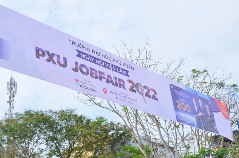 Ngày hội việc làm - PXU JobFair 2022 dành cho sinh viên Huế ảnh 1