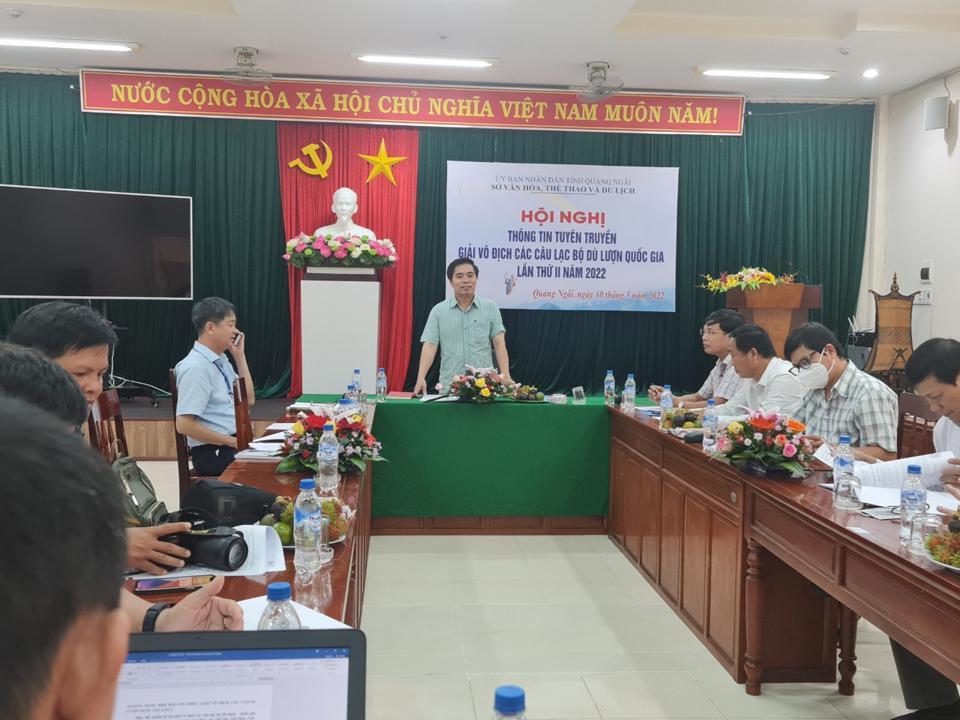Quang cảnh họp báo.