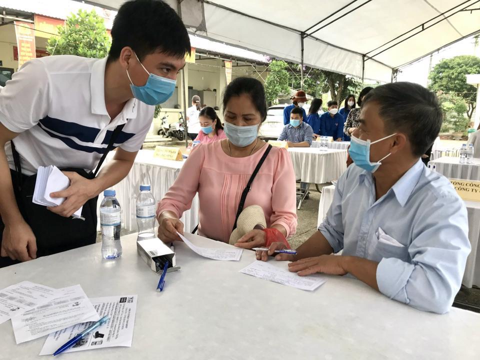 4 tháng đầu năm 2022, TP Hà Nội đã giải quyết việc làm cho 74.200 lao động. Ảnh: Trần Oanh.
