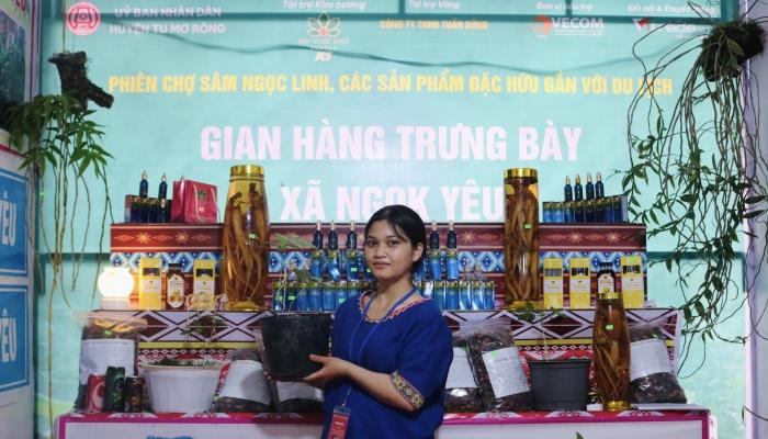 Kon Tum: Sẽ tổ chức phiên chợ sâm Ngọc Linh 2 lần/năm