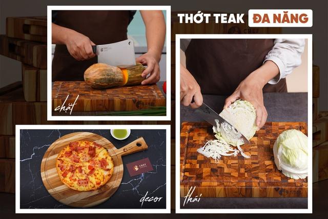 Thớt gỗ Teak Chef Studio: Đi đầu khẳng định vị thế sản phẩm Việt - Ảnh 2.