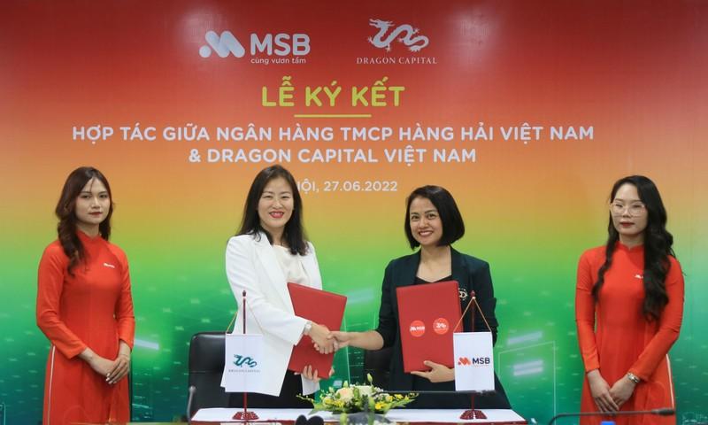 MSB ký kết hợp tác với Dragon Capital ra mắt sản phẩm đầu tư cho khách hàng ưu tiên ảnh 1