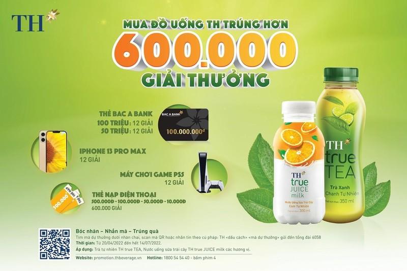 Cơn mưa quà tặng, giải nhiệt nắng hè cùng đồ uống TH ảnh 2