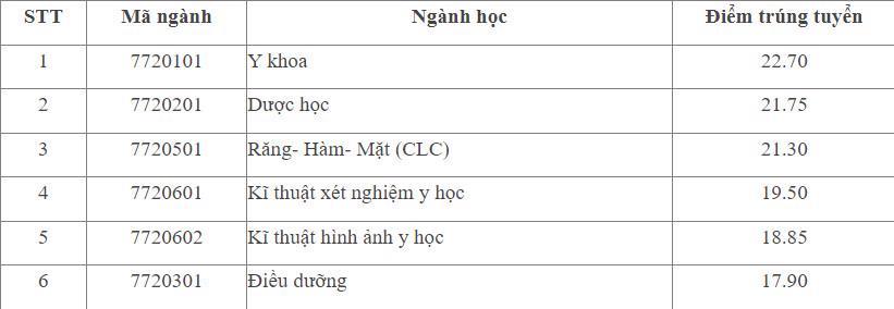 Điểm chuẩn theo các phương thức tuyển sinh vào một số trường đại học năm 2022 - Ảnh 11