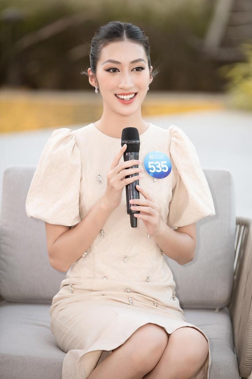 Lương Thùy Linh làm giám khảo Người đẹp Bản Lĩnh của Miss World Vietnam 2022  ảnh 6