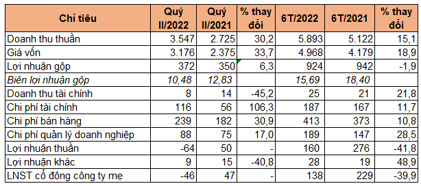 Lộc Trời lỗ 46 tỷ đồng quý II, tăng vay nợ và khoản phải thu - Ảnh 1.