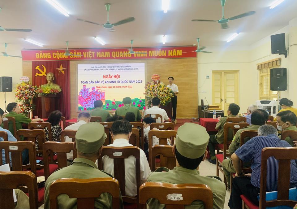 Chủ tịch UBND quận Thanh Xuân Võ Đăng Dũng đề nghị đẩy mạnh công tác tuyên truyền, phổ biến chính sách pháp luật tới Nhân dân