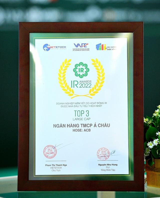 ACB tiếp tục nhận giải thưởng mới do VAFE, Fili và Vietstock tổ chức - Ảnh 1. ACB tiếp tục nhận giải thưởng mới do VAFE, Fili và Vietstock tổ chức - Ảnh 1.