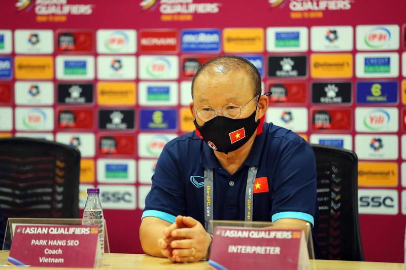 HLV Park Hang-seo cho biết Quang Hải có mong muốn tham dự AFF Cup 2022.