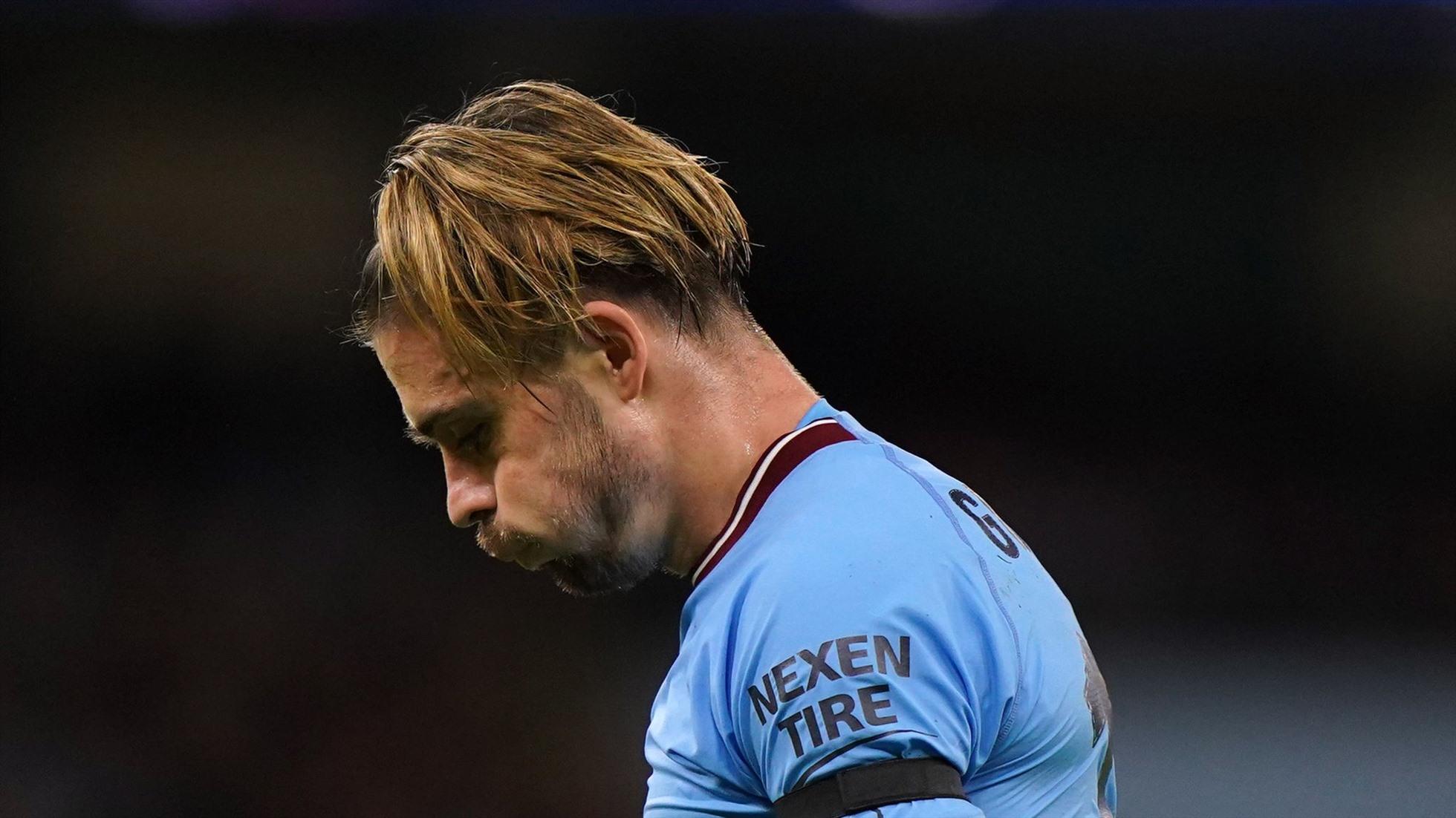 Grealish đang vất vả ở Man City. Ảnh: AFP
