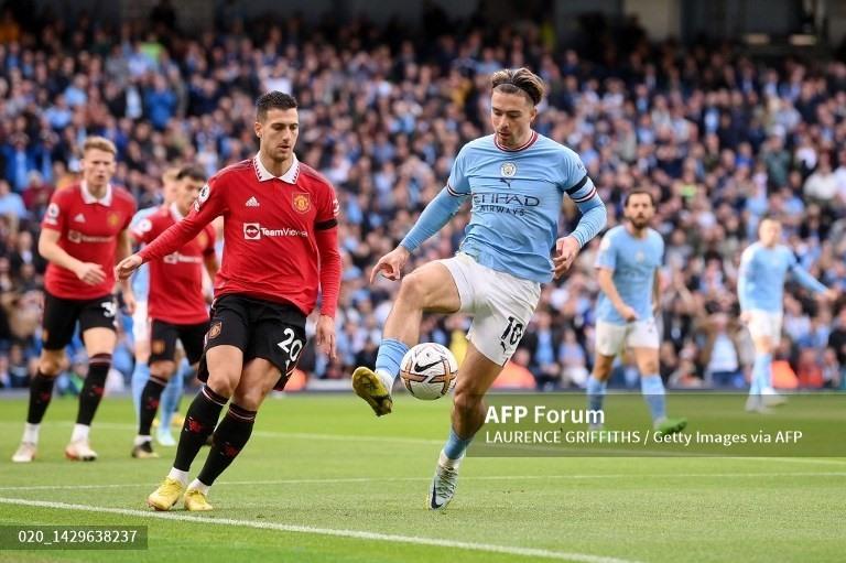 Grealish chơi tốt trong 20 phút đầu tiên. Ảnh: AFP.