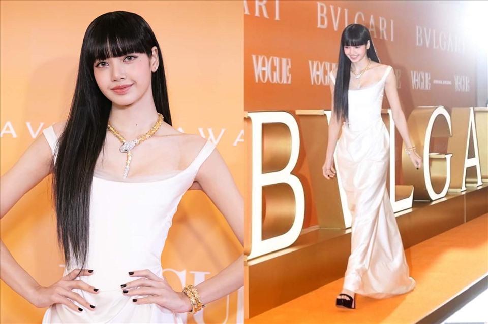 Lisa (Blackpink) xuất hiện lộng lẫy tại sự kiện của Bvlgari