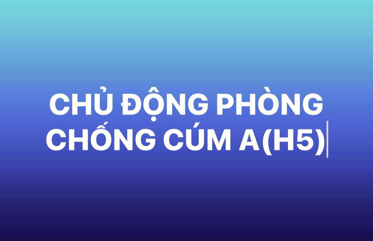 Bộ Y tế đề nghị xử lý triệt để ổ dịch cúm A(H5) - Báo Kinh tế đô thị