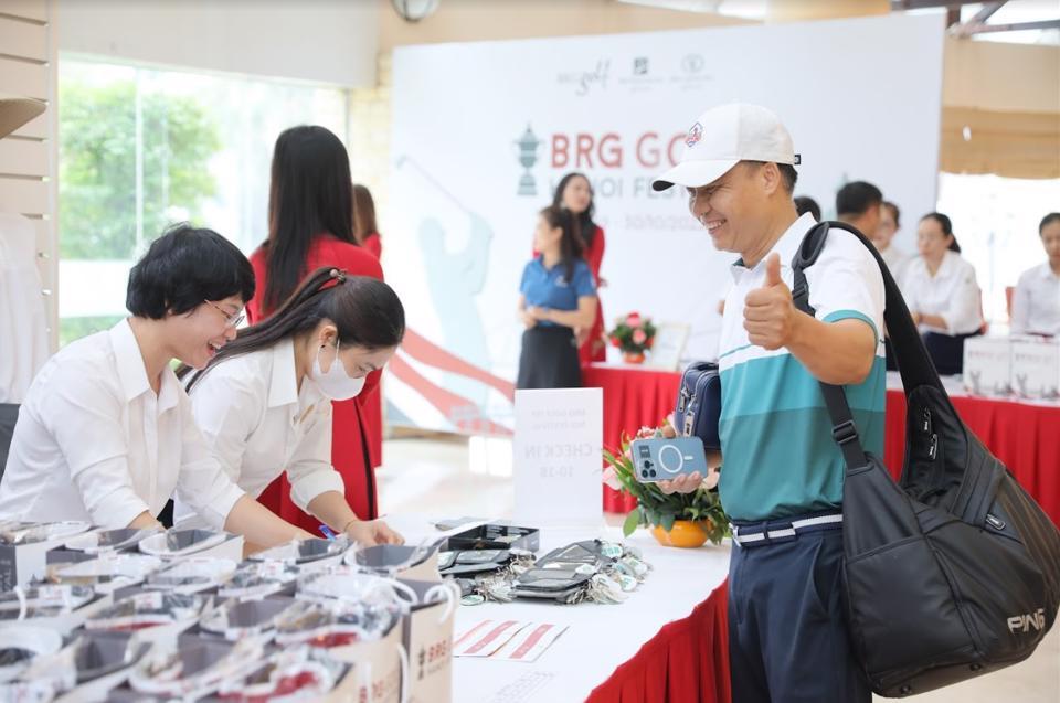 Golf thủ hào hứng tham gia sự kiện 2022 BRG Golf Hanoi Festival.