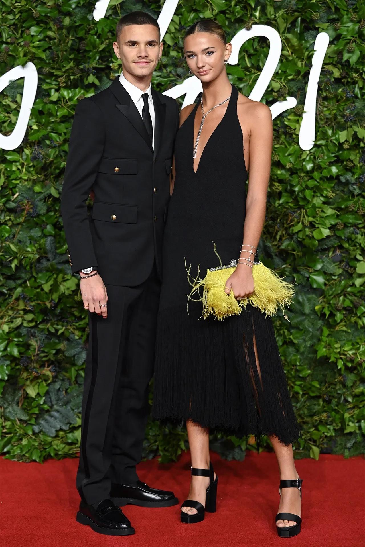 Romeo Beckham chia tay bạn gái cũ được 4 tháng. Ảnh: Xinhua
