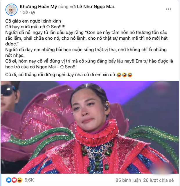 O Sen Ngọc Mai: Là vợ của Hoàng tử xiếc Quốc Nghiệp, giảng viên thanh nhạc của Uyên Linh - Hoàng Dũng - Ảnh 5. O Sen Ngọc Mai: Là vợ của Hoàng tử xiếc Quốc Nghiệp, giảng viên thanh nhạc của Uyên Linh - Hoàng Dũng - Ảnh 5.