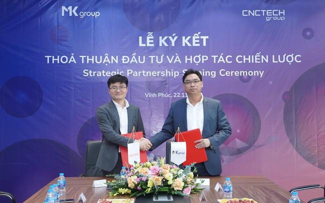 MK Group rót 4,5 triệu USD vào CNCTech, mục tiêu giúp doanh nghiệp Việt giảm phụ thuộc vào công ty nước ngoài trong chuyển đổi số