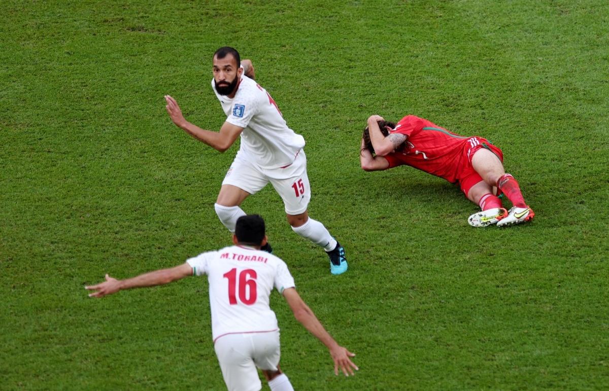 Iran đang quyết tâm là đội Châu Á đầu tiên giành vé vào vòng 1/8. Ảnh: AFP