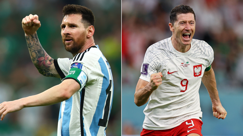 Tiền đạo Messi và Lewandowski sẽ là trung tâm của sự chú ý. Ảnh: AT