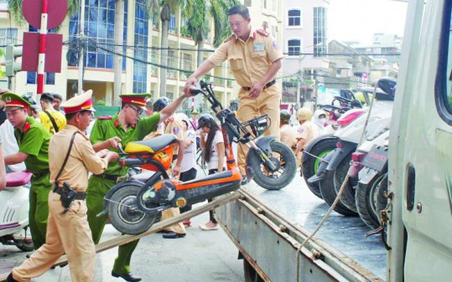 Hà Nội: Tạm giữ 152 phương tiện vi phạm Luật Giao thông đường bộ