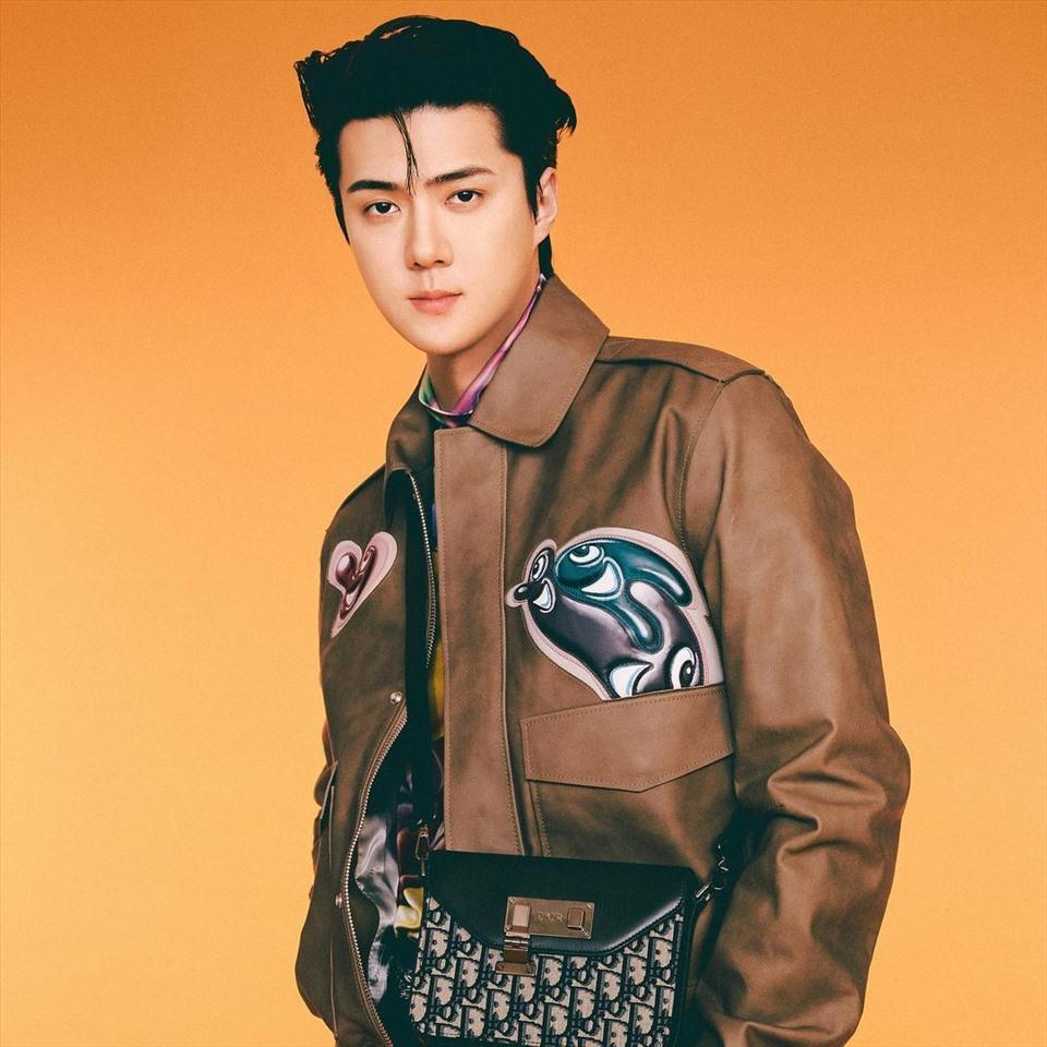 Vóc dáng cao ráo, săn chắc cũng giúp Sehun dễ dàng lựa chọn trang phục. Ảnh: Instagram Sehun