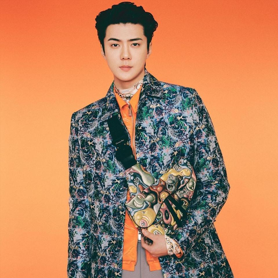 Em út nhóm EXO ra mắt nổi tiếng với gu thời trang lịch lãm, thời thượng. Ảnh: Instagram Sehun