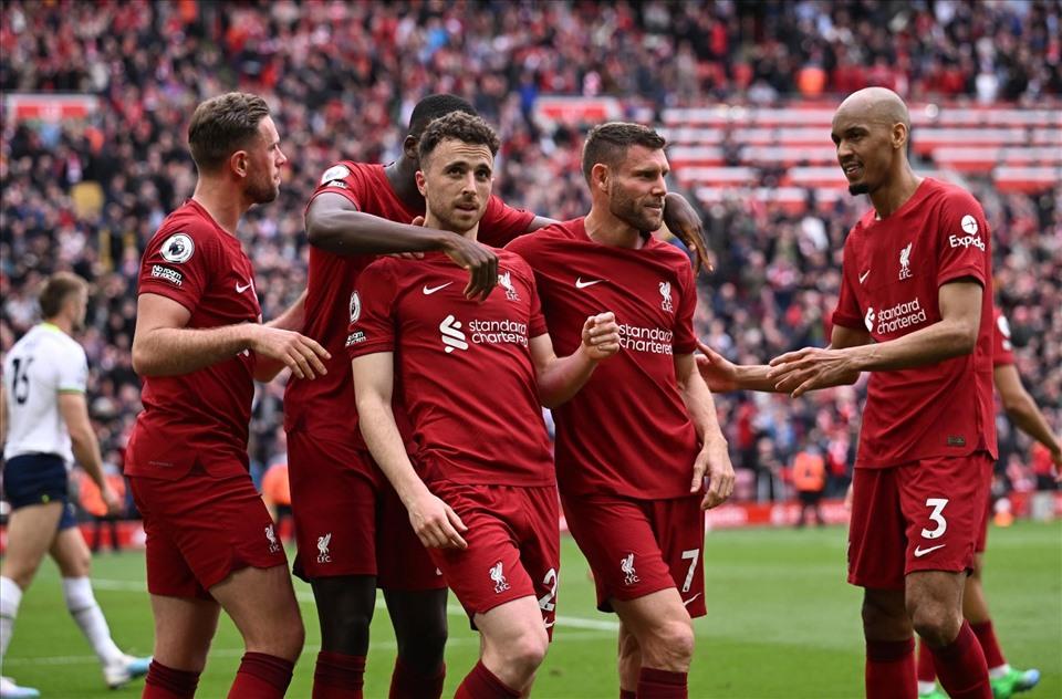 Diogo Jota ghi bàn quyết định mang về 3 điểm cho Liverpool.  Ảnh: CLB Liverpool