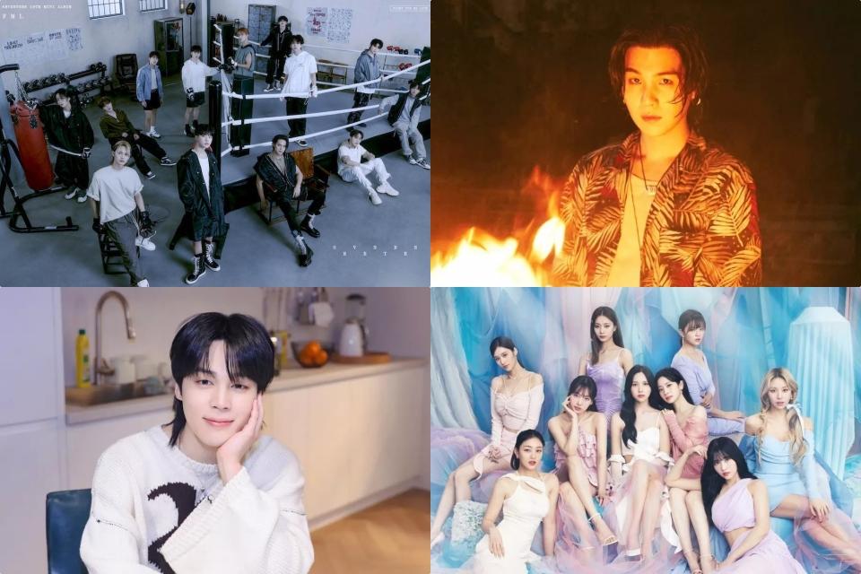 Seventeen vượt thứ hạng của Suga, Jimin BTS, TWICE trên bảng xếp hạng World Albums