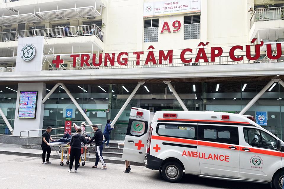 Trung tâm Cấp cứu A9, Bệnh viện Bạch Mai. Ảnh: Thanh Bình